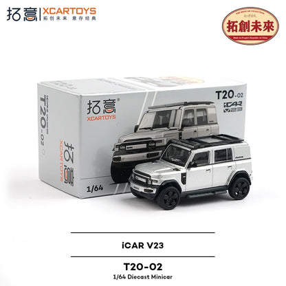 XCARTOYS Icar V23 1 64 Metal Plastic Parts T20 01 1:64 Diecast