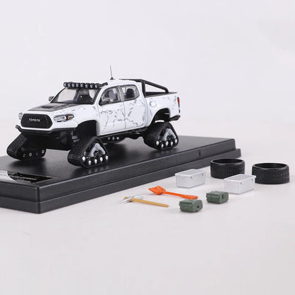 GCD 1 64 Tacoma Snow Includes Accessories 1:64 Diecast