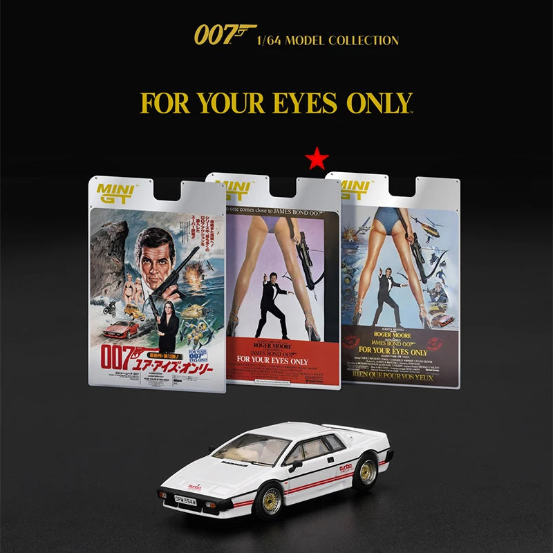MINI GT 907 1 64 Lotus Esprit Turbo White for Your 1:64 Diecast