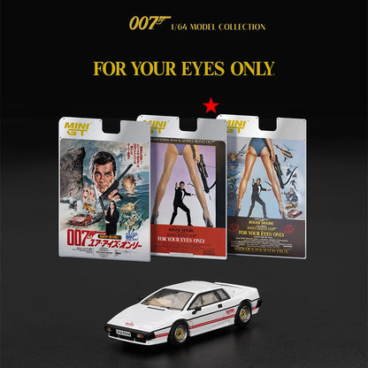 MINI GT 907 1 64 Lotus Esprit Turbo White for Your 1:64 Diecast