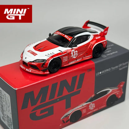 MINI GT 1 64 Toyota Lb Works Toyota GR Supra Red 1:64 Diecast