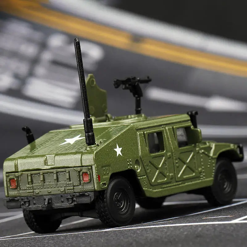 Hummer H1 Military Army 1:64 Scale Diecast Model Car - Image 5