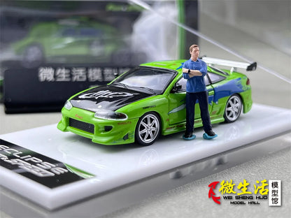 Mitsubishi Eclipse D30 Second Generation 1:64 Diecast