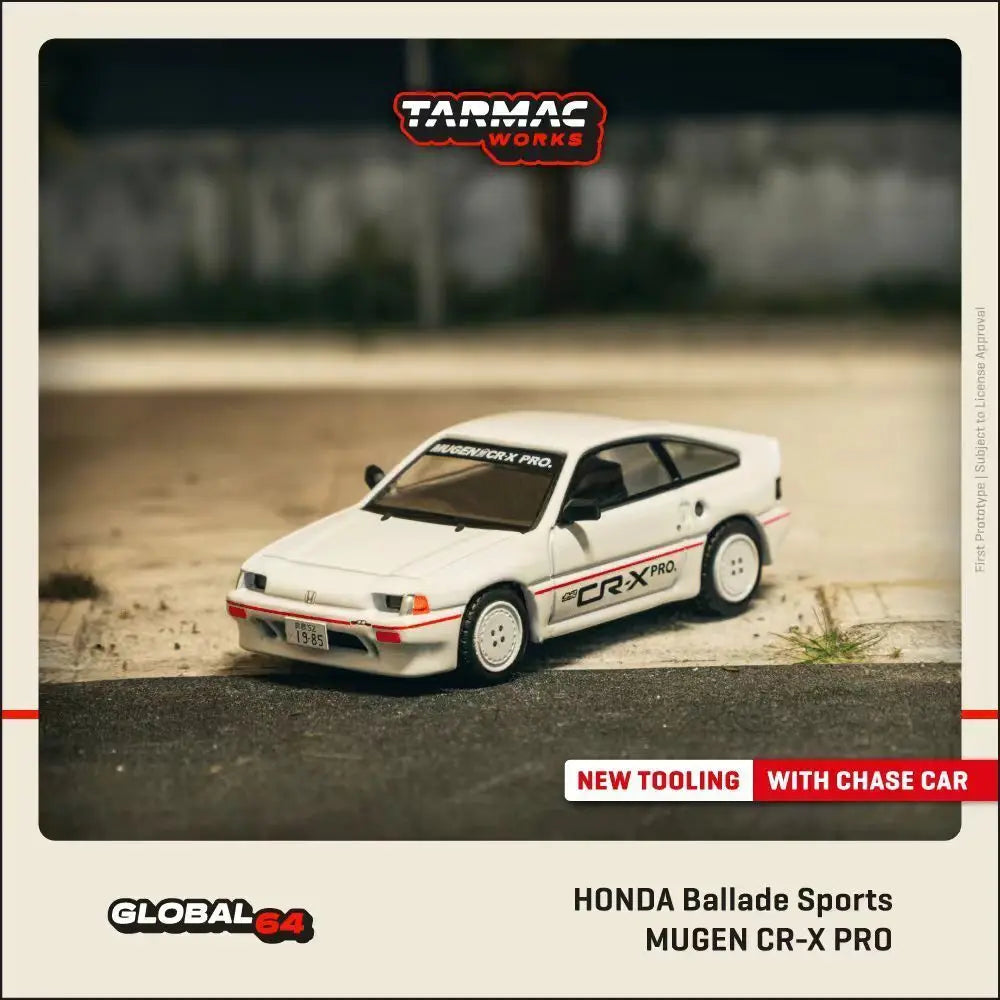 Honda Ballade Sports Mugen CRX Pro 1:64 Diecast