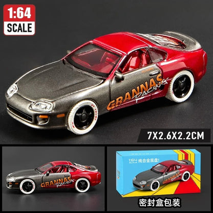 Toyota GT500 / Supra / Pontiac Sports Car 1:64 Scale Diecast Model Car