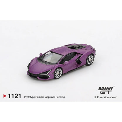MINI GT Lamborghini Revuelto Viola 30th Matte 1:64 Diecast