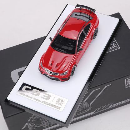 BUZHENG Mercedes C63 Resin Model 1:64