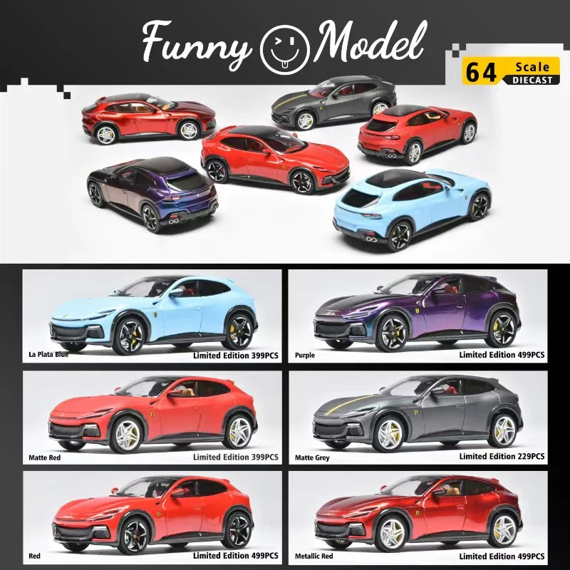 Ferrari Purosangue SUV 1:64 Diecast