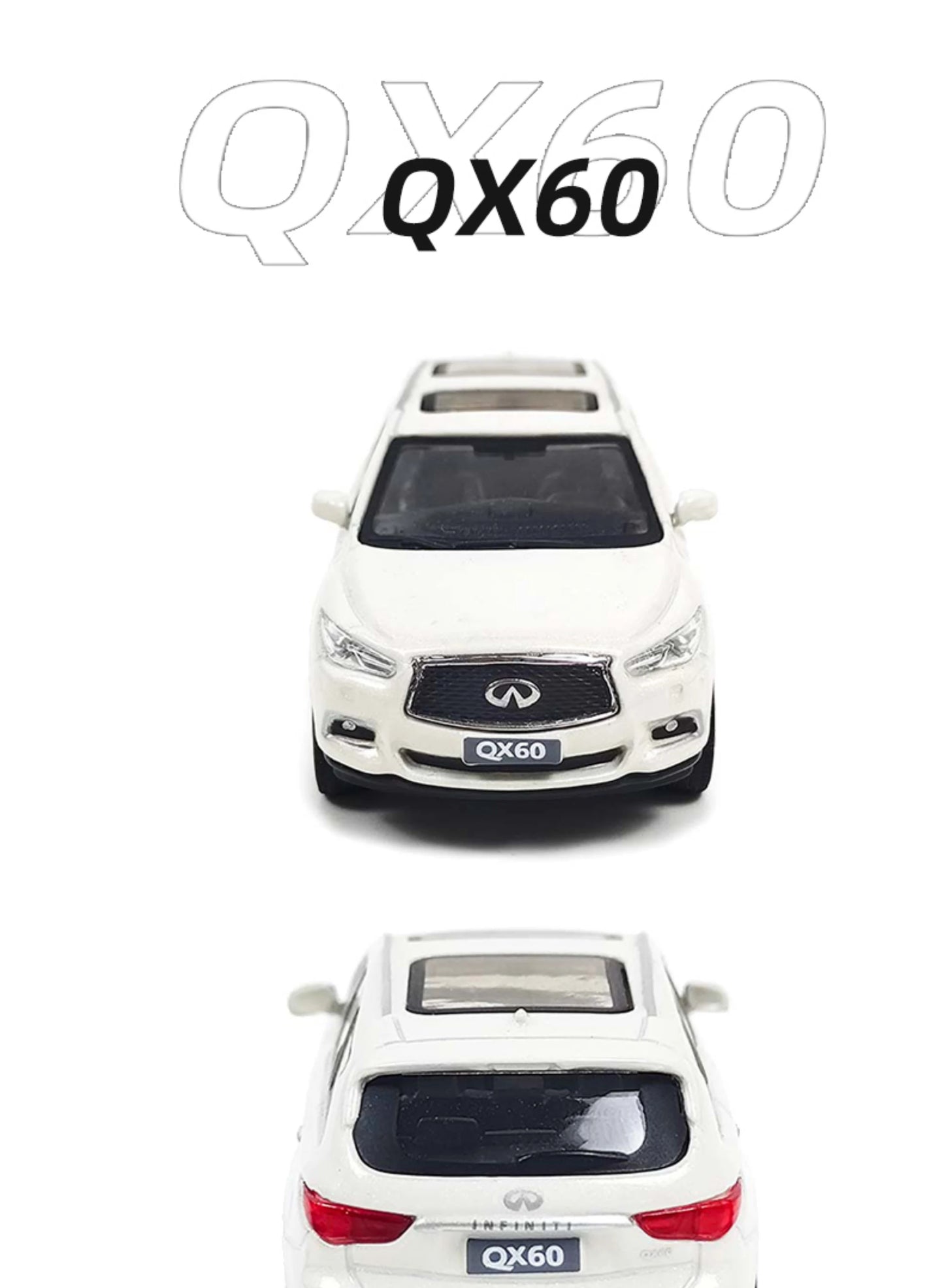 Premium Q70 QX60 QX70 QX80 QX30 1:64 Scale Diecast Model Car - Image 8