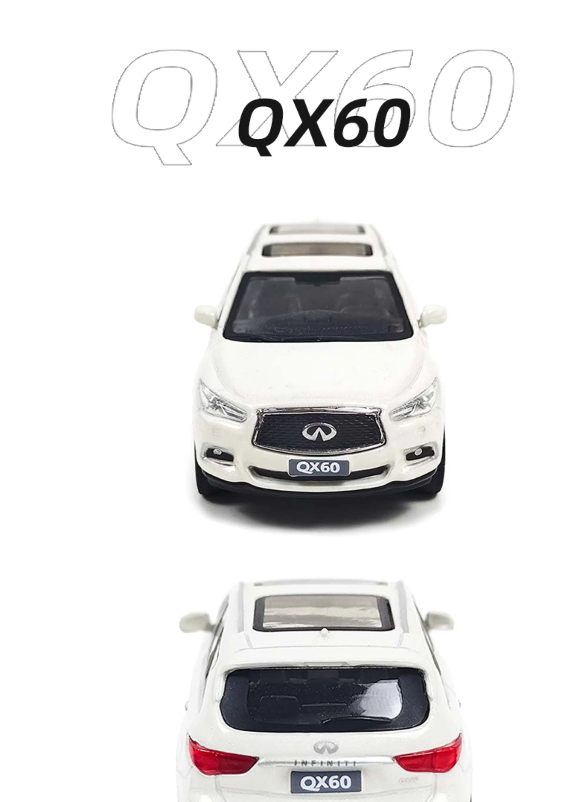 Premium Q70 QX60 QX70 QX80 QX30 1:64 Scale Diecast Model Car - Image 8