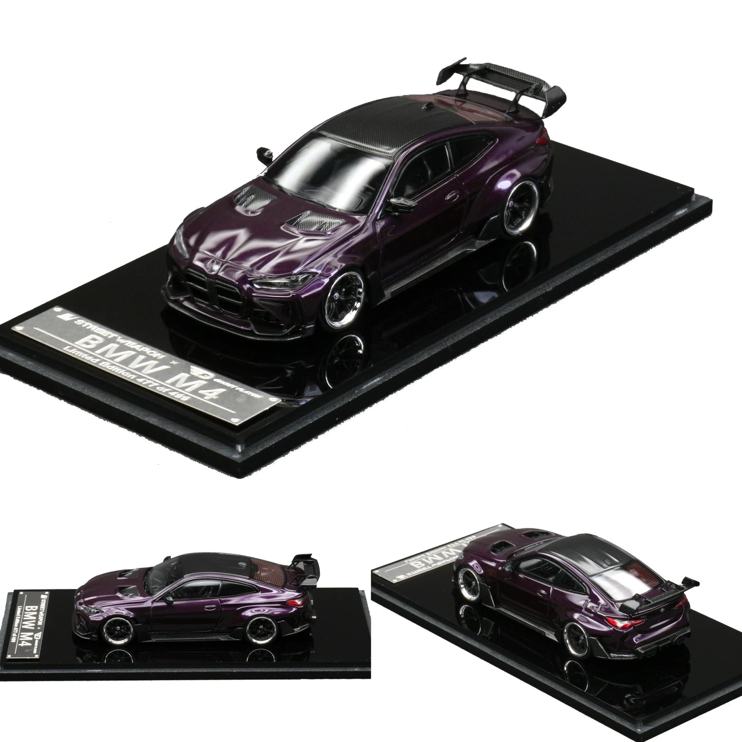 Premium SW Stock G82 M4 Diorama 1:64 Scale Diecast Model Car - Image 17