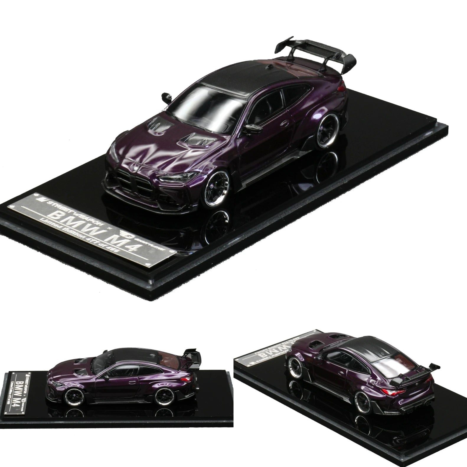 Premium SW Stock G82 M4 Diorama 1:64 Scale Diecast Model Car - Image 17