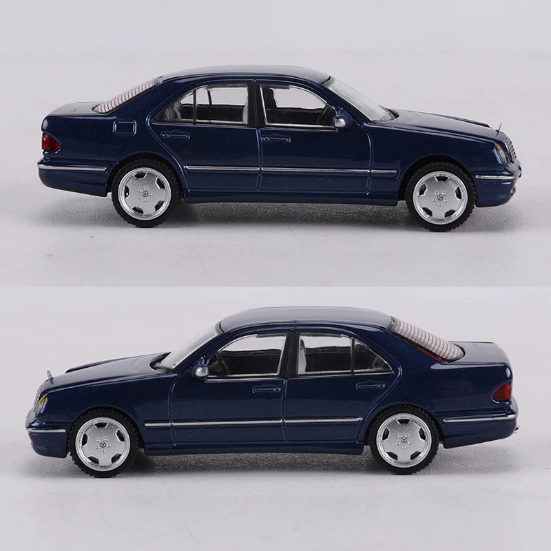 Mercedes-Benz E55 W210 Blue SHADOW 1:64 Diecast