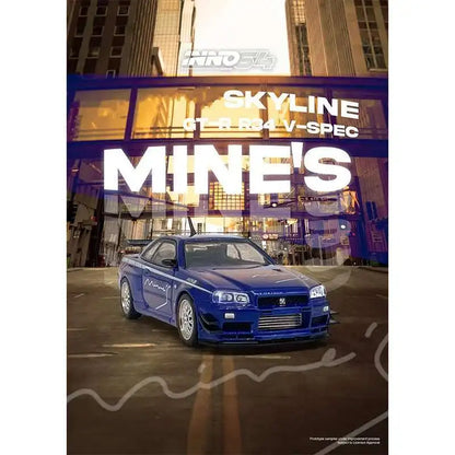 Nissan Skyline GT-R R34 V Spec 1:64 Diecast