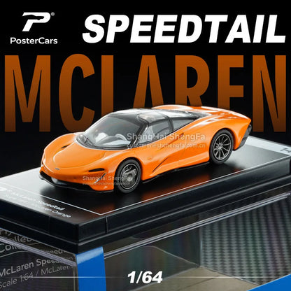 PosterCars Koenigsegg / Pagani / McLaren Supercars 1:64 Diecast