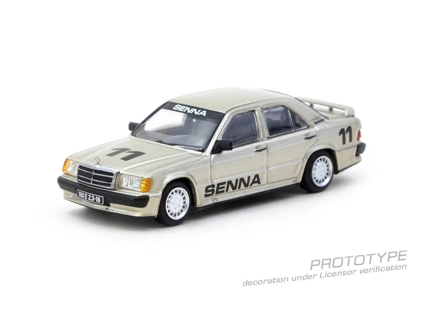 Mercedes-Benz TW Stock 190 2.3-16 Champion 1:64 Scale Diecast Model Car - Image 10