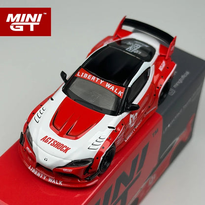 MINI GT 1 64 Toyota Lb Works Toyota GR Supra Red 1:64 Diecast