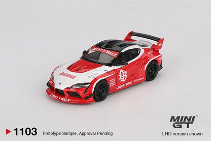 MINI GT 750iL / ARX-06 / Supra / Countach / RX-7 1:64 Diecast