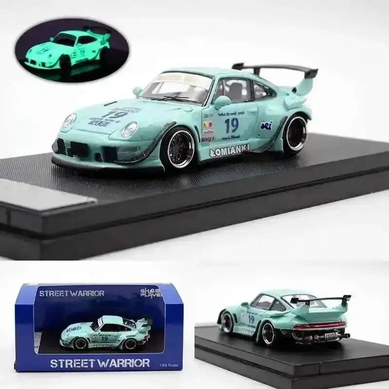 Premium SW RWB 993 Rotana 997 1:64 Scale Diecast Model Car - Image 15