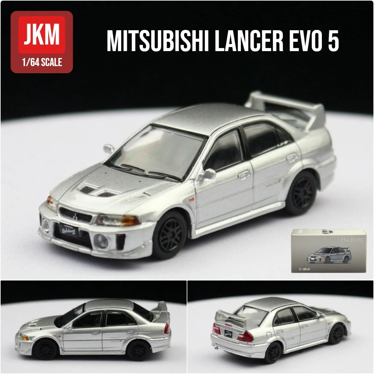 Mitsubishi Lancer Evolution Five 1:64 Scale Diecast Model Car - Image 17
