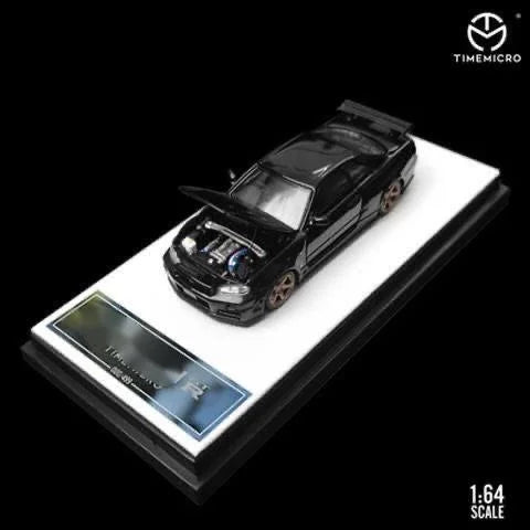 GT-R R34 Open Timemicro Tm 1 64 Simulated Decoration 1:64 Diecast