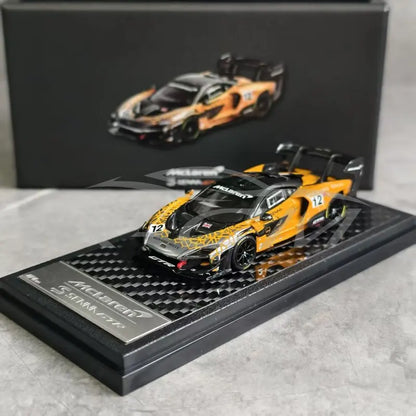 LCD Senna GT-R Apaxpo Blue Red Orange 1 64 1:64 Diecast