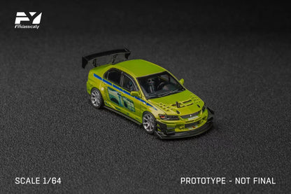 Preorder Finclassically Mitsubishi 9th Generation Modified 1:64 Diecast