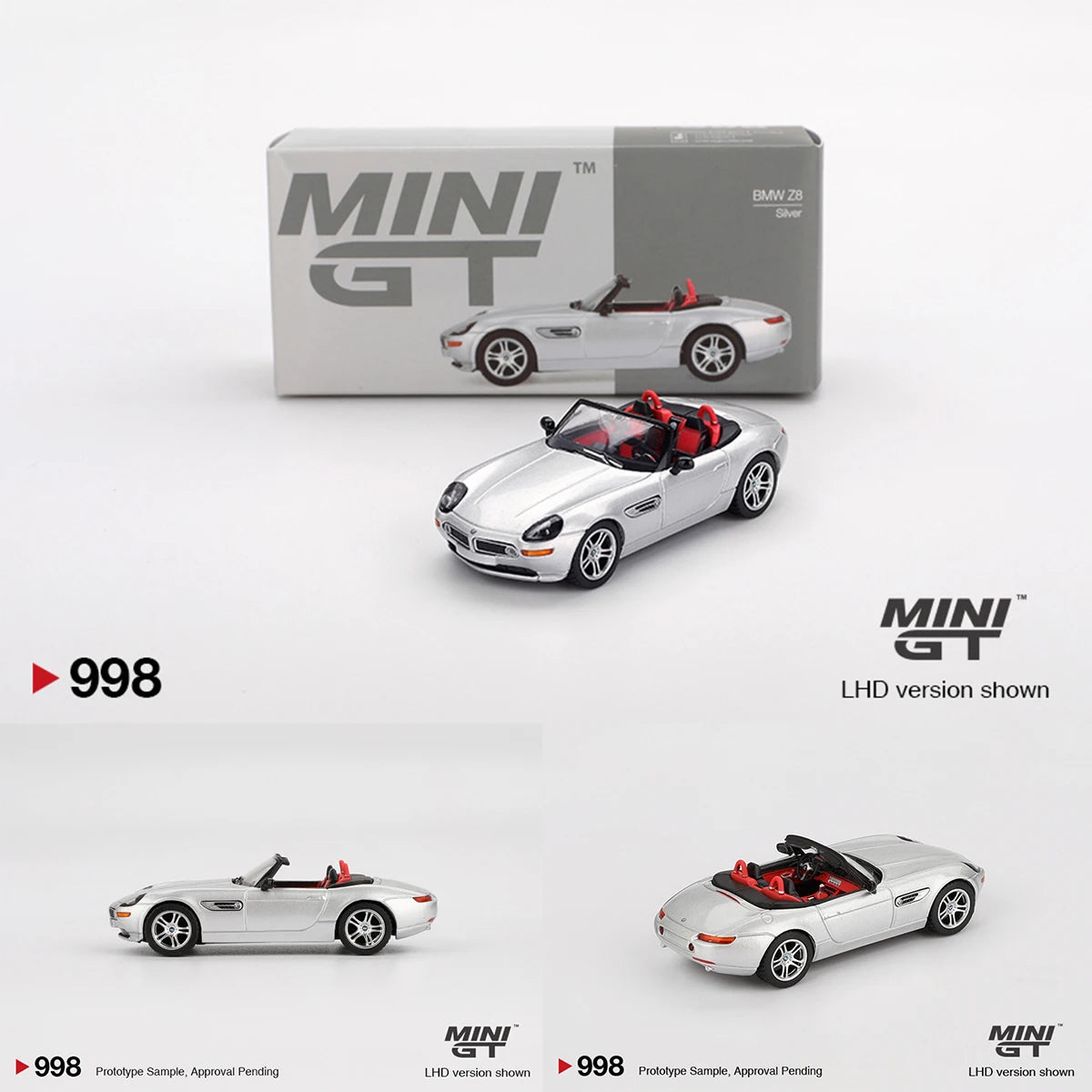 MINI GT 1 64 Porsche Lamborghini Bugatti Pagani BMW Mclaren Nissan 1:64 Diecast