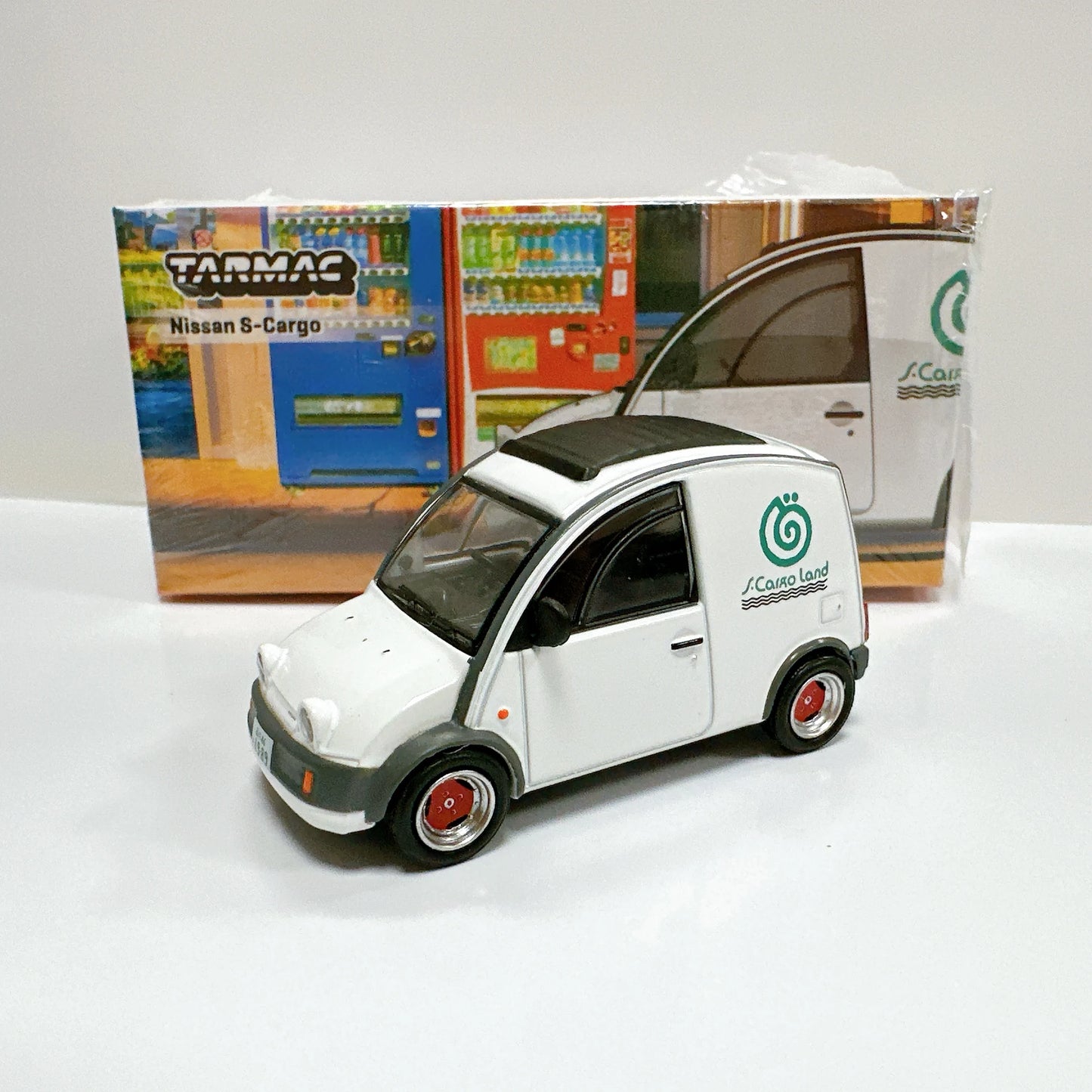 Tarmac Works Nissan S-Cargo White CHASE 1:64 Diecast