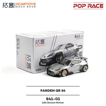 Pop Race Pandem GR 86 GR 86 1 64 Metal Plastic Parts 1:64 Diecast