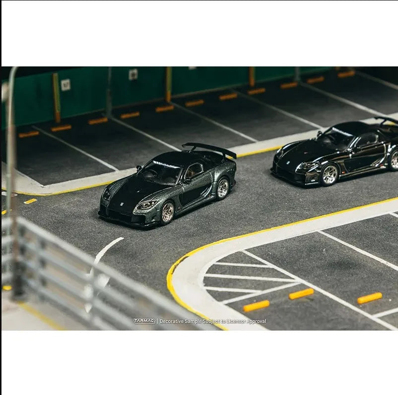 Mazda RX-7 VeilSide Fortune7 Grey 1:64 Diecast
