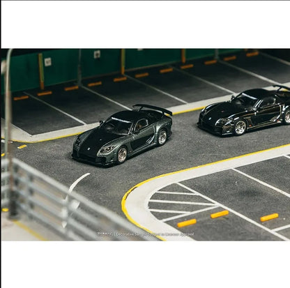 Mazda RX-7 VeilSide Fortune7 Grey 1:64 Diecast