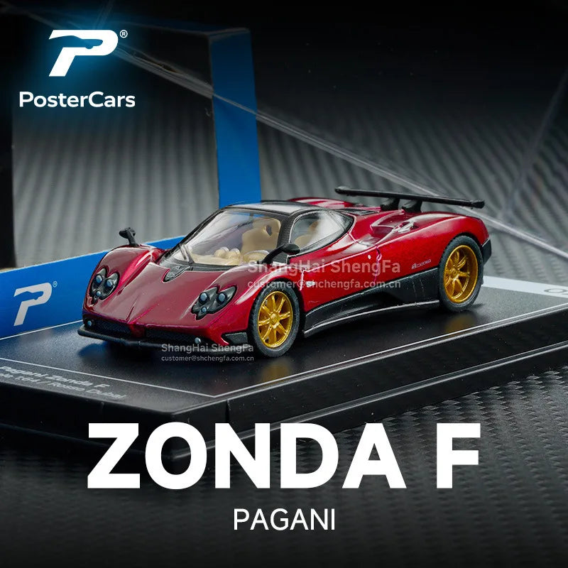 PosterCars Koenigsegg / Pagani / McLaren Supercars 1:64 Diecast