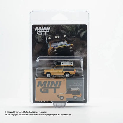 MINI GT 1144 1 64 Range Rover 1981 Camel Cup Sumatra 1:64 Diecast