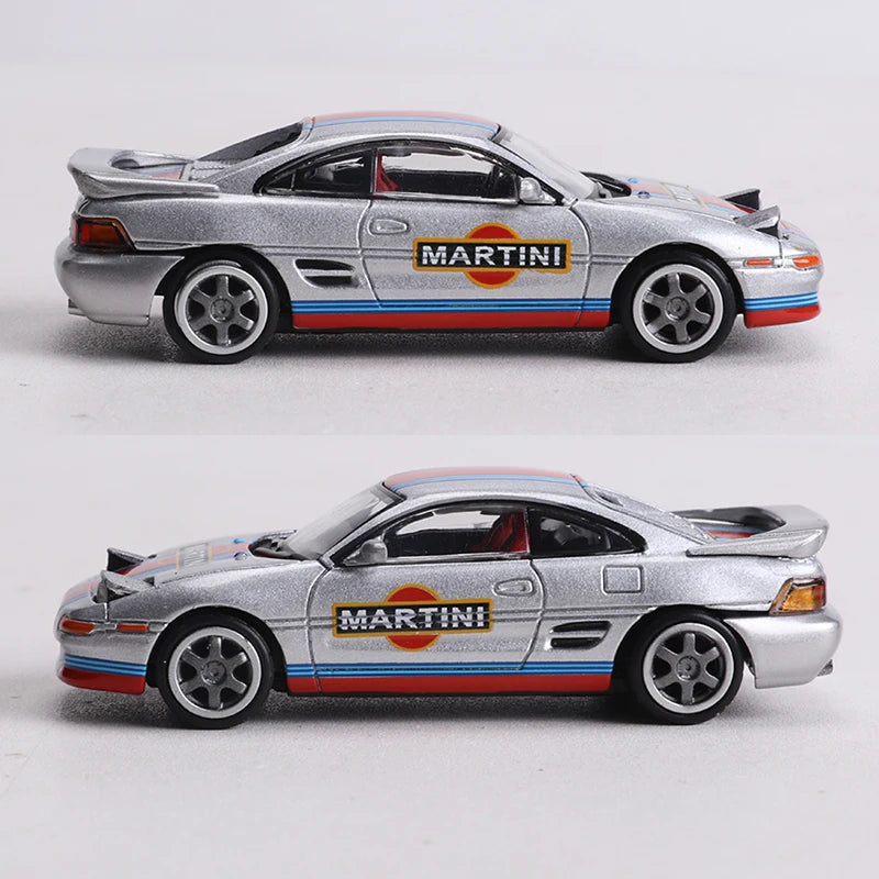 Toyota MR2 W20 Martini DCT Model modelbil 1:64