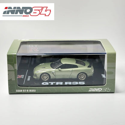 Inno 1 64 GT-R R35 Millennium Jade 1:64 Diecast