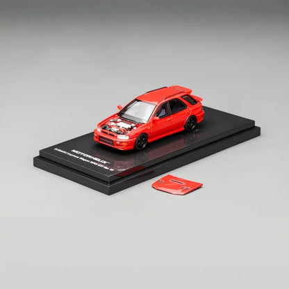 Mh Impreza Wagon WRX STI Version Vi Red 1 64 1:64 Diecast