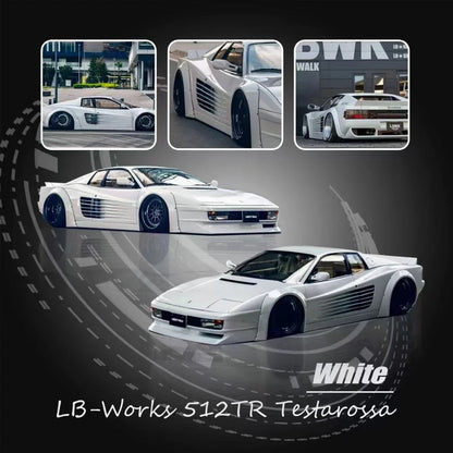 Ferrari 512 TR Teossa LBWK Star 1:64 Diecast