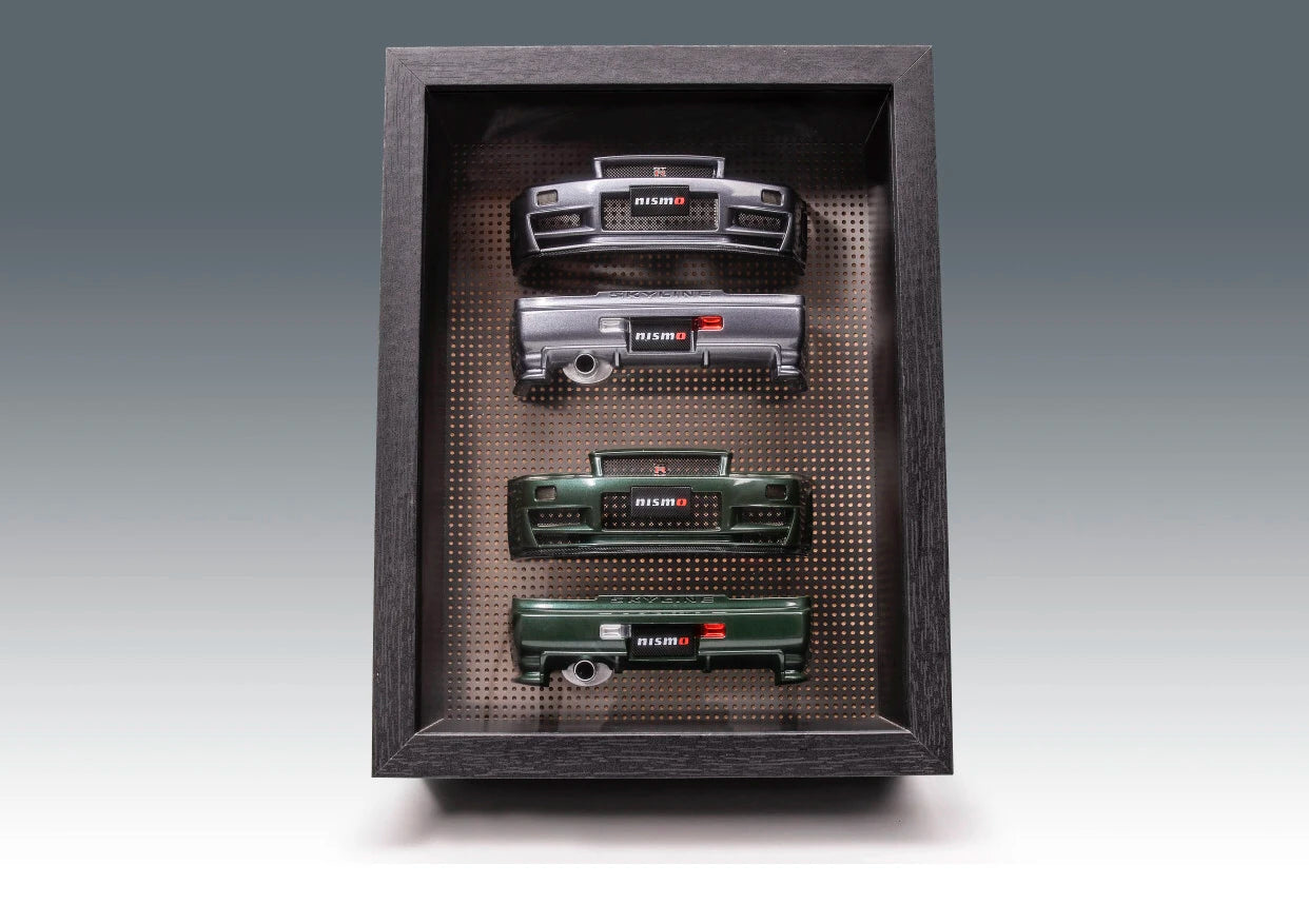 Mh R34 Bumper Display Frame 1 18 1:18 Diecast