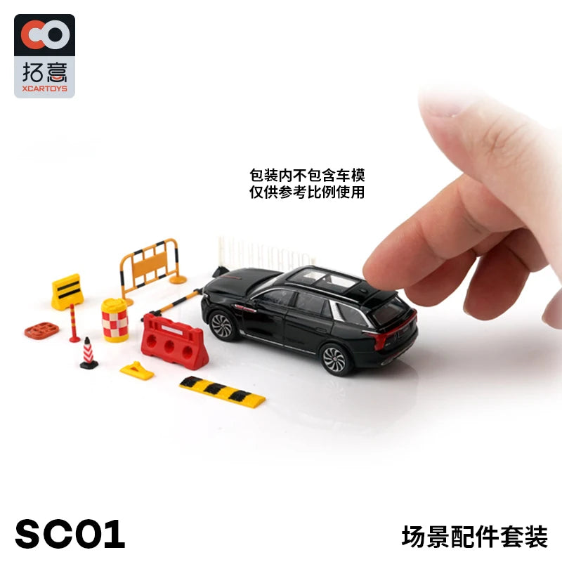 Plastic XCARTOYS Sc01 1 64 1:64 Diecast modellino 1:64