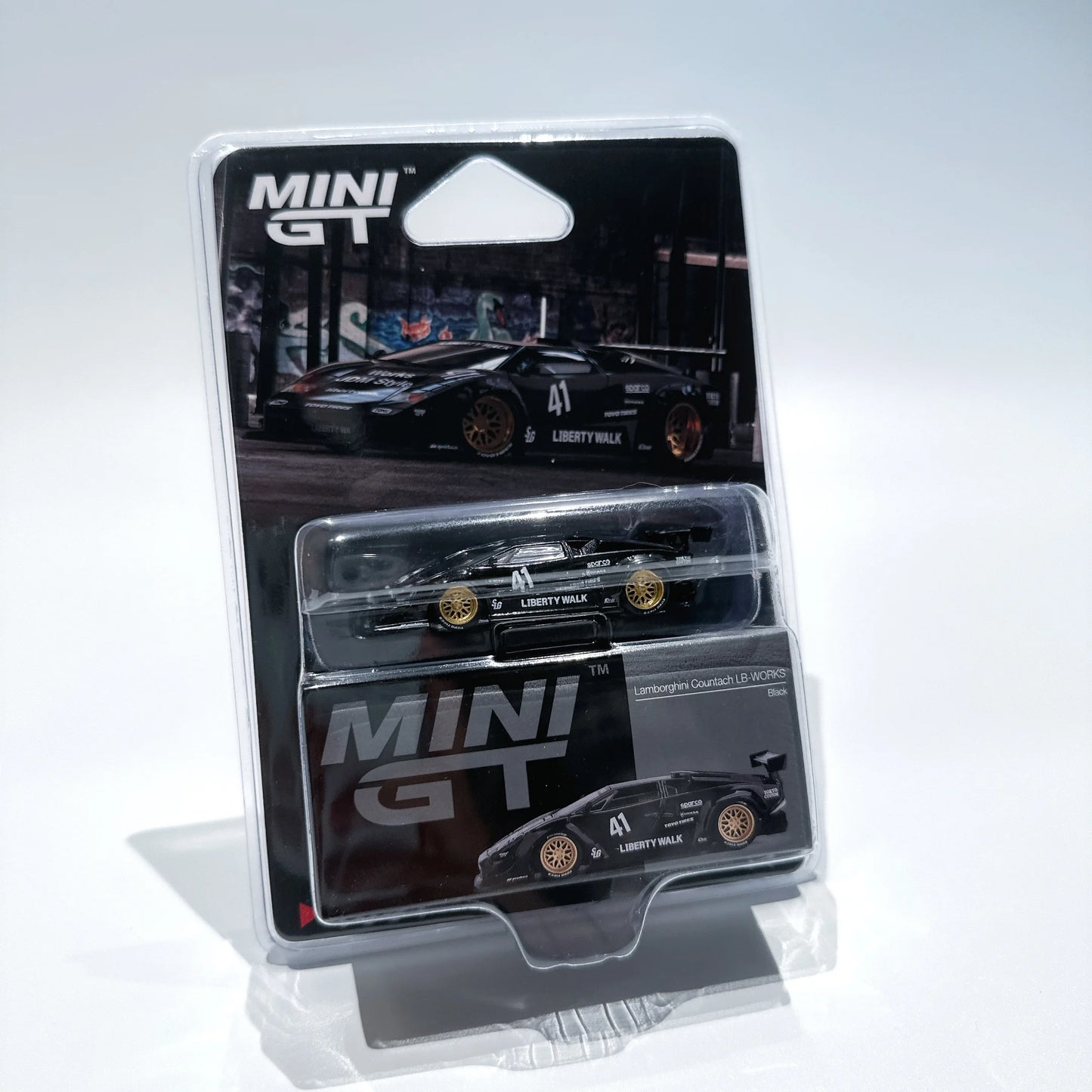 Lamborghini MINIGT Stock 1081 LBWK Countach 1:64 Scale Diecast Model Car - Image 14