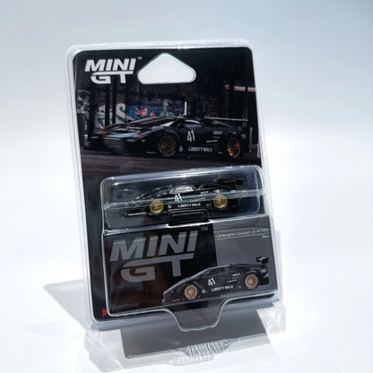 Lamborghini MINIGT Stock 1081 LBWK Countach 1:64 Scale Diecast Model Car - Image 14