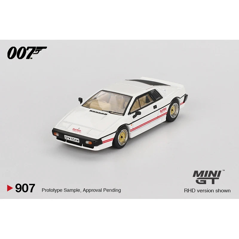 MINI GT 907 1 64 Lotus Esprit Turbo White for Your 1:64 Diecast