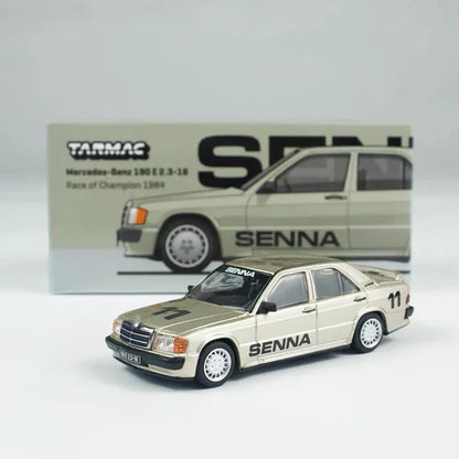Mercedes-Benz TW Stock 190 2.3-16 Champion 1:64 Scale Diecast Model Car - Metal Toy Cars