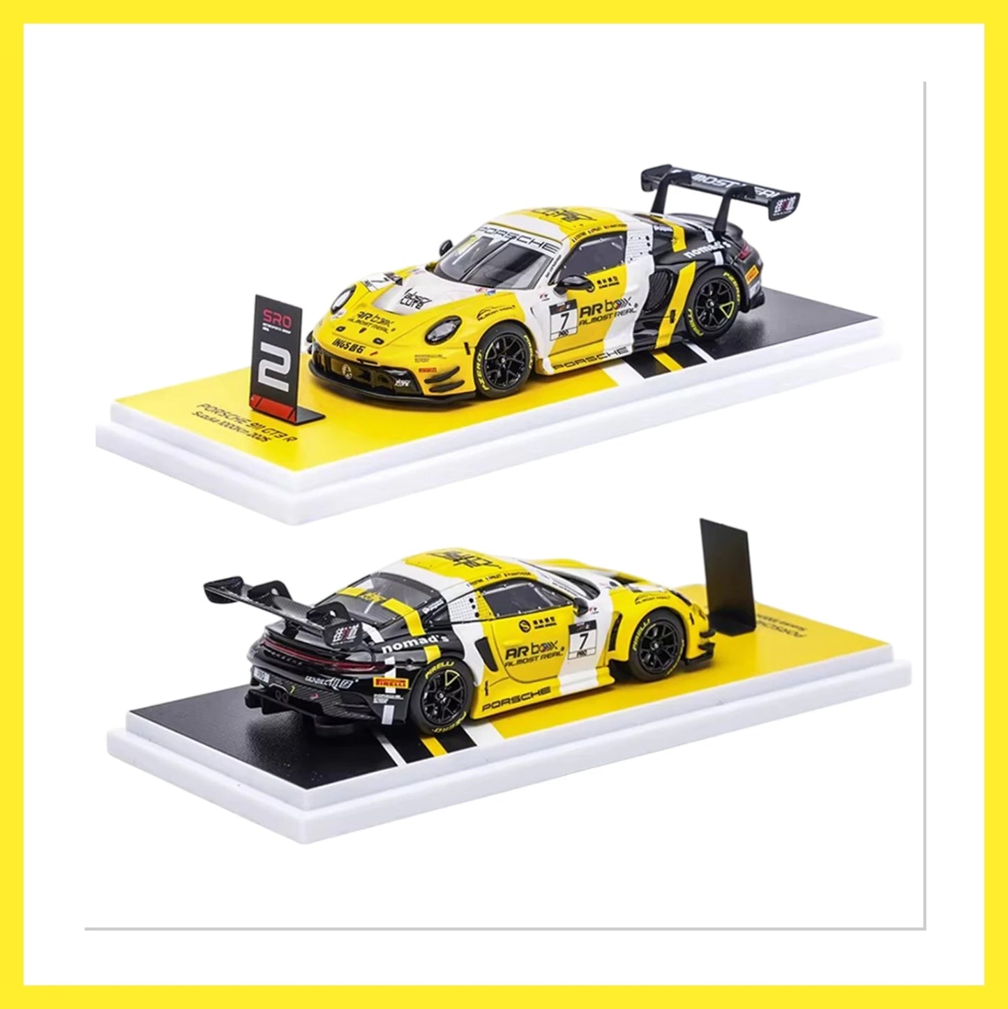 Porsche AR Box 911 992 1:64 Scale Diecast Model Car - Image 5