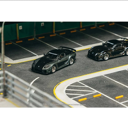 Mazda RX-7 VeilSide Fortune7 Grey 1:64 Diecast