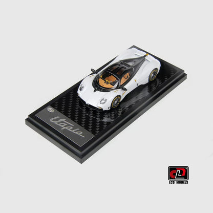 LCD Utopia White Black Red Yellow 1 64 1:64 Diecast
