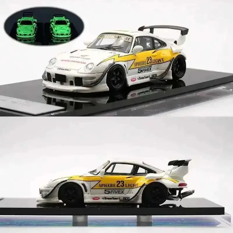Premium SW RWB 993 Rotana 997 1:64 Scale Diecast Model Car - Image 19