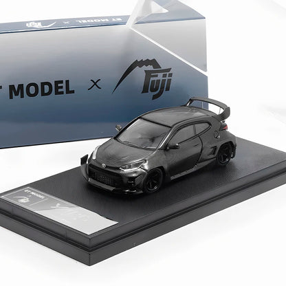Premium ET Fuji GR Yaris Pandem 1:64 Scale Diecast Model Car - Image 16