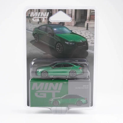BMW MINIGT 1086 Stock M5 G90 1:64 Scale Diecast Model Car - Image 8